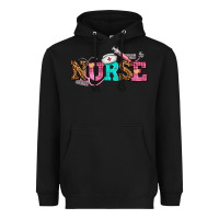Black nurse with nurse element Heavyweight Hoodie - AdoDesignShop