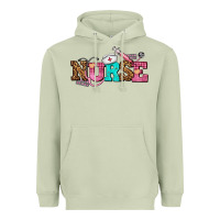 Matcha nurse with nurse element Heavyweight Hoodie - AdoDesignShop