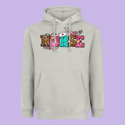 Nurse With Nurse Element Heavyweight Hoodie Designed By Adodesignshop