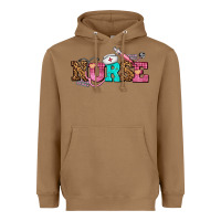 Toasted Coconut nurse with nurse element Heavyweight Hoodie - AdoDesignShop