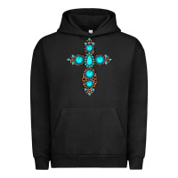Pigment Black gemstone leopard cross Urban Hoodie - JahusDesignShop