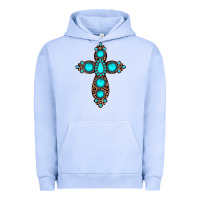 Pigment Grape Ice gemstone leopard cross Urban Hoodie - JahusDesignShop