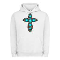 Pigment Lunar Rock gemstone leopard cross Urban Hoodie - JahusDesignShop