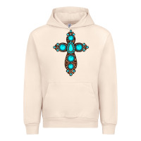 Sandshell gemstone leopard cross Urban Hoodie - JahusDesignShop