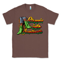 Chestnut steppin into juneteenth heels Classic Tee - CowGirlArtShop
