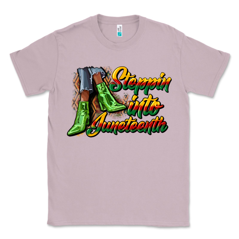 Steppin Into Juneteenth Heels Classic Tee by CowGirlArtShop | Teevron