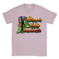 Lilac steppin into juneteenth heels Classic Tee - CowGirlArtShop