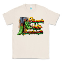 Natural steppin into juneteenth heels Classic Tee - CowGirlArtShop
