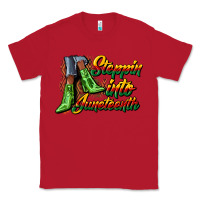 Red steppin into juneteenth heels Classic Tee - CowGirlArtShop