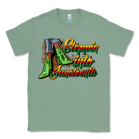 Sage steppin into juneteenth heels Classic Tee - CowGirlArtShop