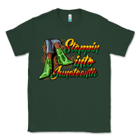 Sports Green steppin into juneteenth heels Classic Tee - CowGirlArtShop