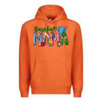 Carrot baseball mama Premium Hoodie - CowhideDigitalArt