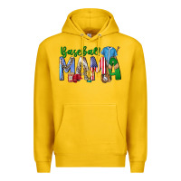Lemon baseball mama Premium Hoodie - CowhideDigitalArt