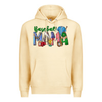 Pina Colada baseball mama Premium Hoodie - CowhideDigitalArt