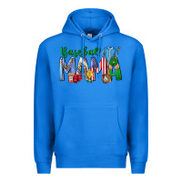 True Royal baseball mama Premium Hoodie - CowhideDigitalArt