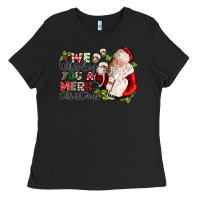 We Whiskey You A Merry Christmas Ladies Tee | Teevron