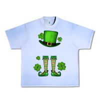 Grape Ice Custom name St. Patrick's leprechaun Urban Heavy Tee - OliviaCreatesArt