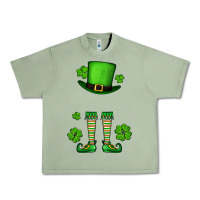 Oil Green Custom name St. Patrick's leprechaun Urban Heavy Tee - OliviaCreatesArt