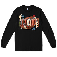 Black football dad Long Sleeve Tee - FaDigitalArtStudio