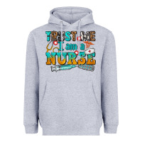 Heather Grey trust me i am a nurse Heavyweight Hoodie - AdoDesignShop