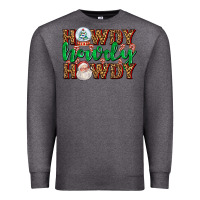 Charcoal Heather howdy howdy howdy Premium Sweatshirt - AdoDesignShop