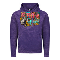 Cloud Purple Show mom horse Mother's Day Vintage Hoodie - FaDigitalArtStudio