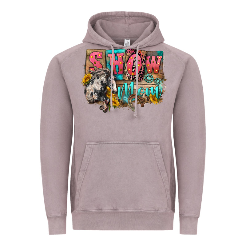 Show Mom Horse Mother's Day Vintage Hoodie by FaDigitalArtStudio | Teevron