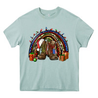 Arona Army Christmas rainbow Heavy Core Tee - NancyCooperArtShop