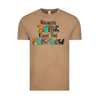Vintage Coffee Because Mama Runs This Shitshow Vintage Tee - CowCowDesign