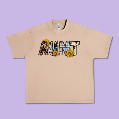 Aunt Urban Heavy Tee Designed By Oliviacreatesart