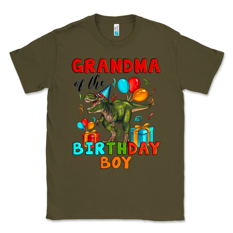Grandma Of The Birthday Boy T Rex Classic Tee by Artiststas | Teevron