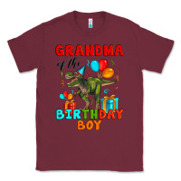 Burgundy grandma of the birthday boy t rex Classic Tee - Artiststas