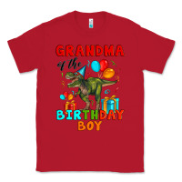 Red grandma of the birthday boy t rex Classic Tee - Artiststas