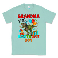 Seafoam grandma of the birthday boy t rex Classic Tee - Artiststas