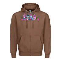 Chestnut stitch coffee cups libbey glass Zipper Hoodie - AdoDesignShop