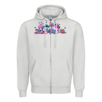 Dove Grey stitch coffee cups libbey glass Zipper Hoodie - AdoDesignShop