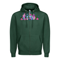 Sports Green stitch coffee cups libbey glass Zipper Hoodie - AdoDesignShop