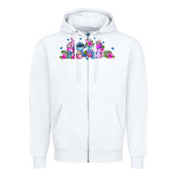 White stitch coffee cups libbey glass Zipper Hoodie - AdoDesignShop
