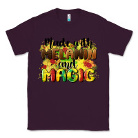 Plum made with melanin and magic Classic Tee - CowGirlArtShop