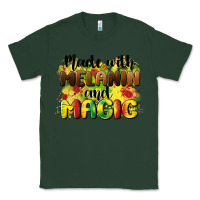 Sports Green made with melanin and magic Classic Tee - CowGirlArtShop
