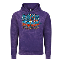 Cloud Purple Boom boom Mama Vintage Hoodie - FaDigitalArtStudio