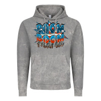 Cloud Rock Boom boom Mama Vintage Hoodie - FaDigitalArtStudio