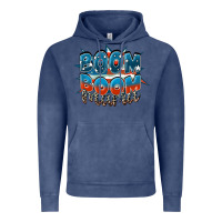 Vintage Denim Boom boom Mama Vintage Hoodie - FaDigitalArtStudio