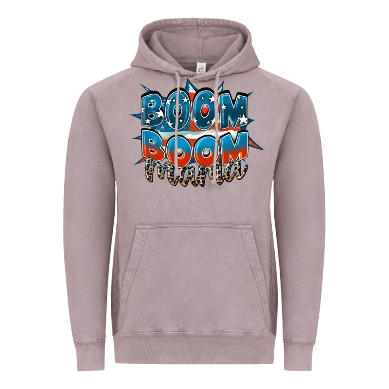 Boom Boom Mama Vintage Hoodie by FaDigitalArtStudio | Teevron