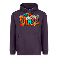 Plum nurse with fall element Heavyweight Hoodie - AdoDesignShop
