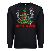 Black tis the season Premium Sweatshirt - AdoDesignShop