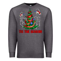 Charcoal Heather tis the season Premium Sweatshirt - AdoDesignShop