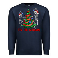 Navy tis the season Premium Sweatshirt - AdoDesignShop