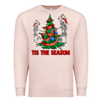 Pale Pink tis the season Premium Sweatshirt - AdoDesignShop