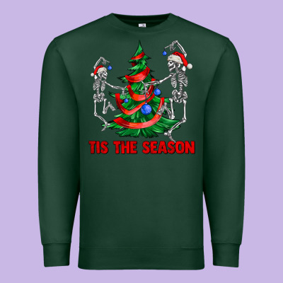 Tis The Season Premium Sweatshirt Designed By Adodesignshop